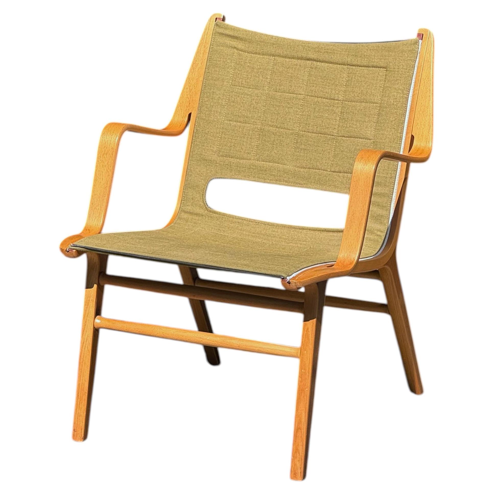 Silla AX de los años 60 de Peter Hvidt y Orla Molgaard Nielsen para Fritz Hansen