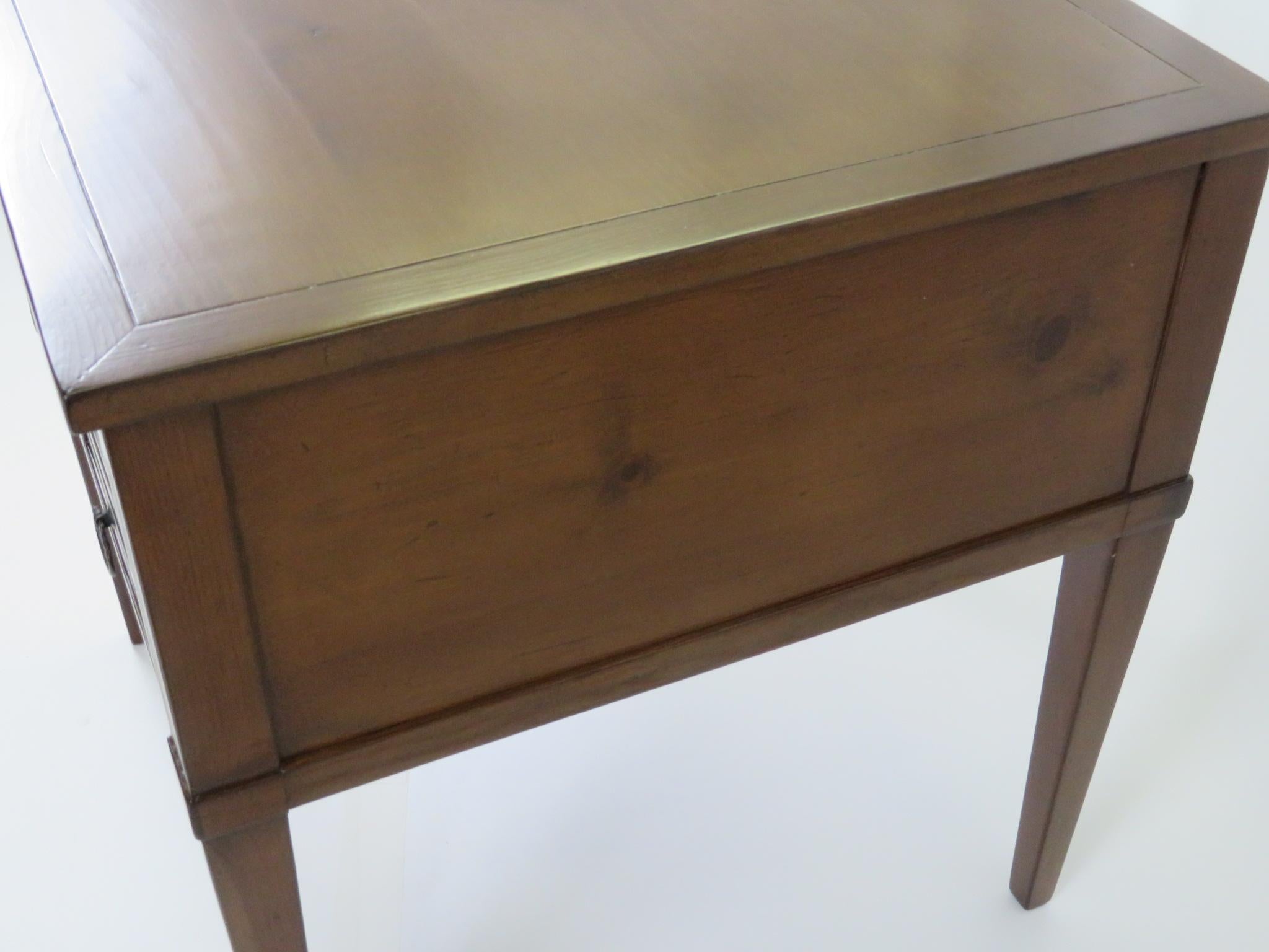 1960s Baker French Provincial Style Cherry Bedside Table 2