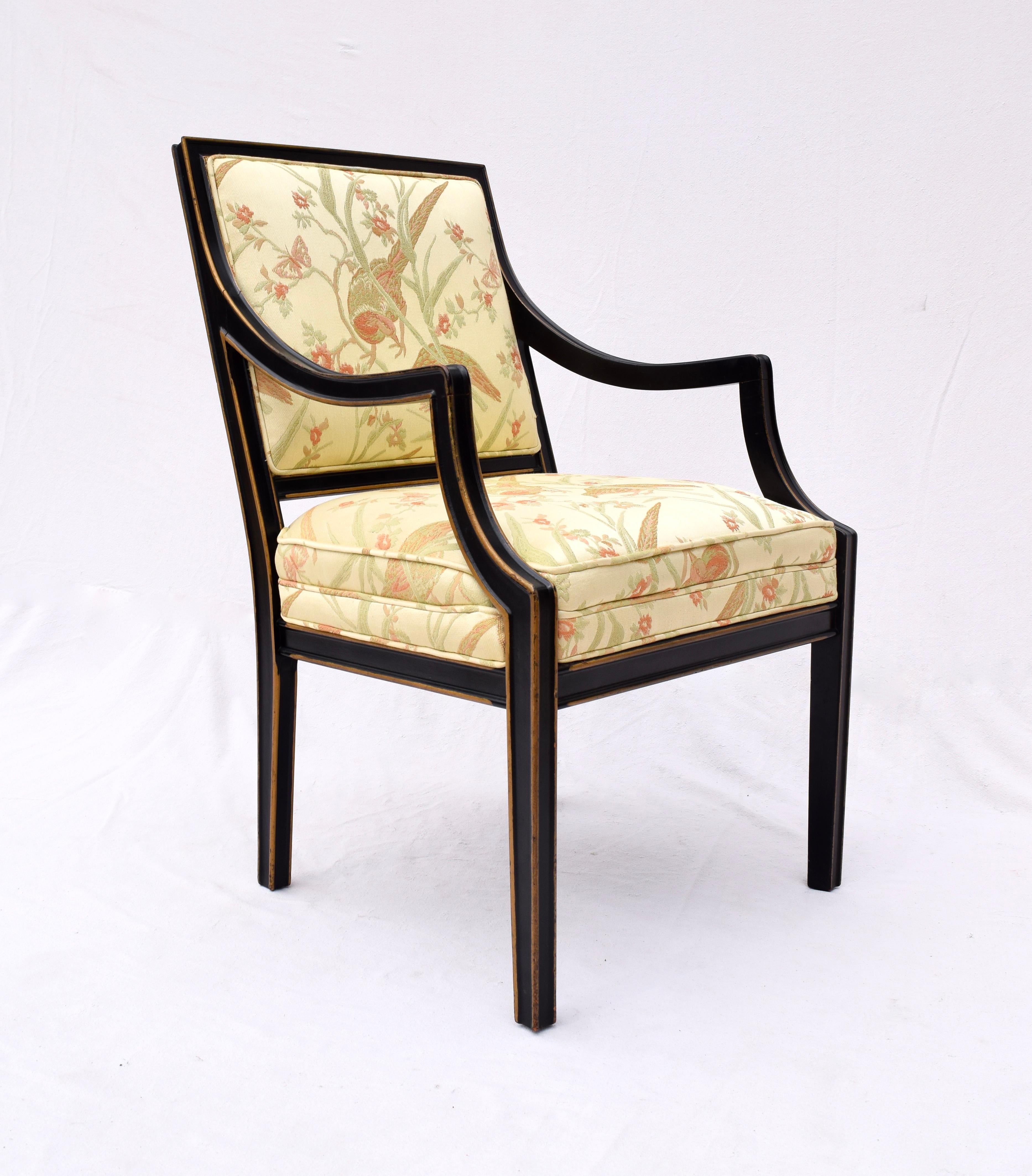 1960s Baker Furniture Upholstered Armchair 3