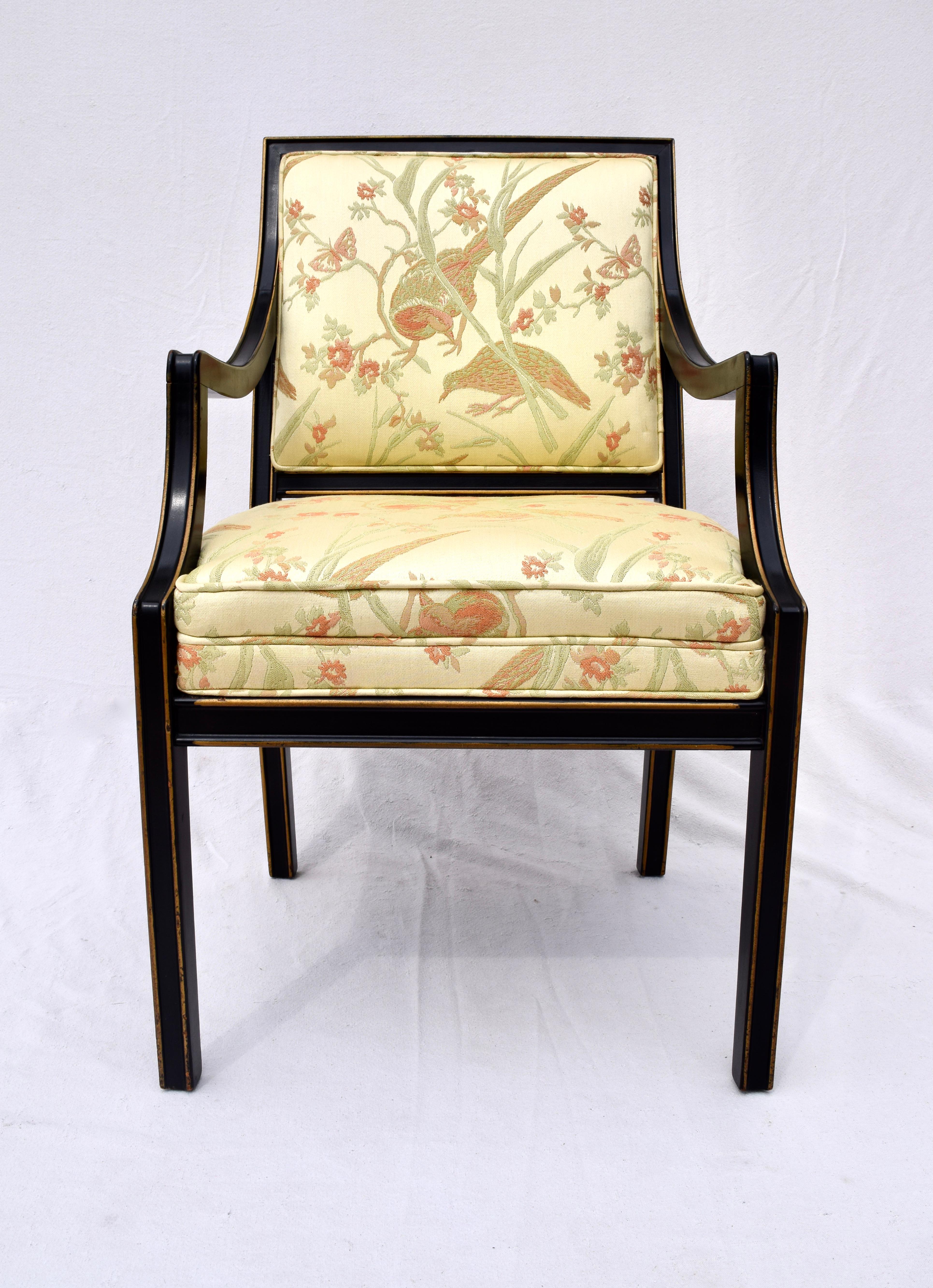 1960s Baker Furniture Upholstered Armchair 4