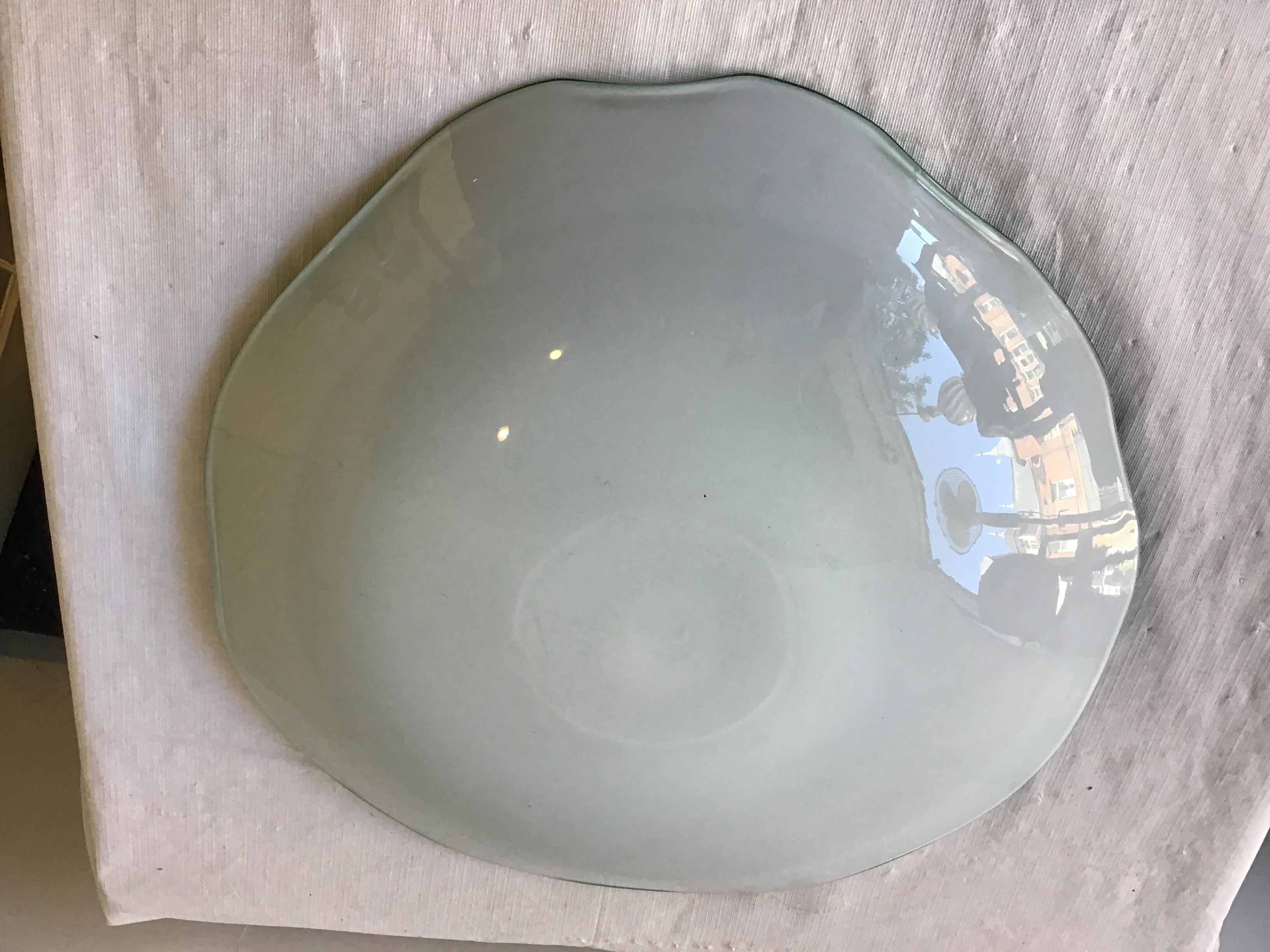1960s Balboa Green Murano Glass Bowl 2