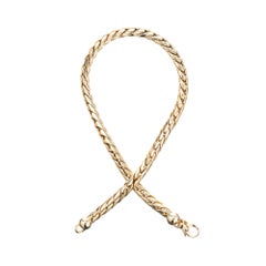 Collana in oro giallo italiano di BALESTRA del 1960