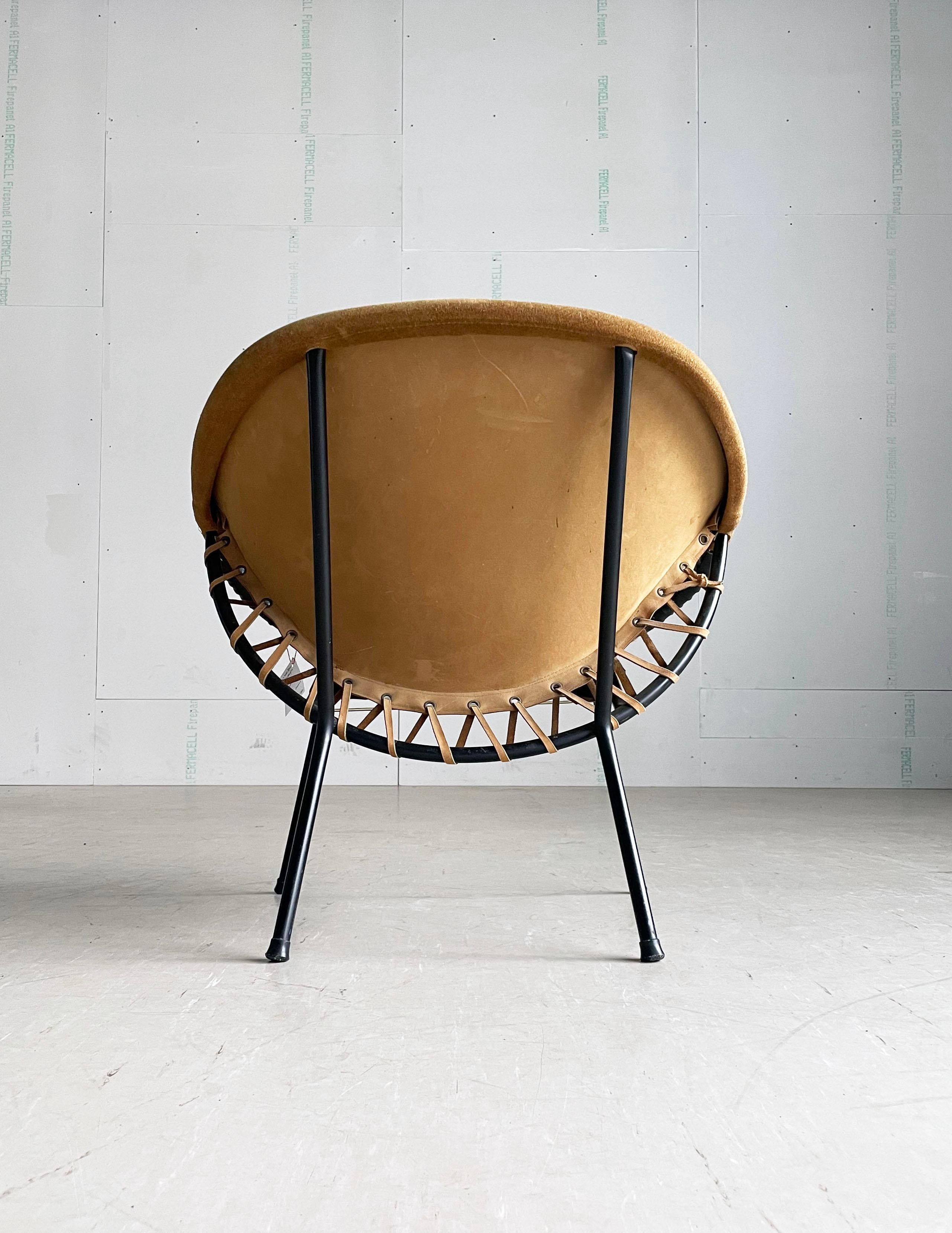 Métal Chaise à ballons des années 1960 - Lusch & Co, Allemagne en vente