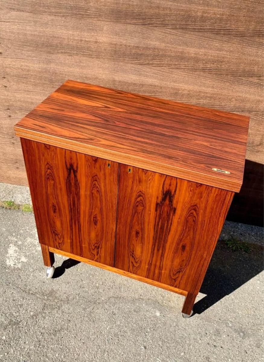 Mid-20th Century 1960s Bar Cabinet by Torbjørn Afdal