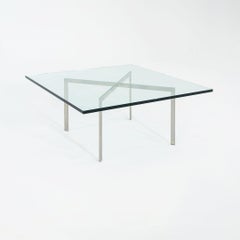 1960s Barcelona Coffee Table by Mies van der Rohe for Knoll and Gratz Industries