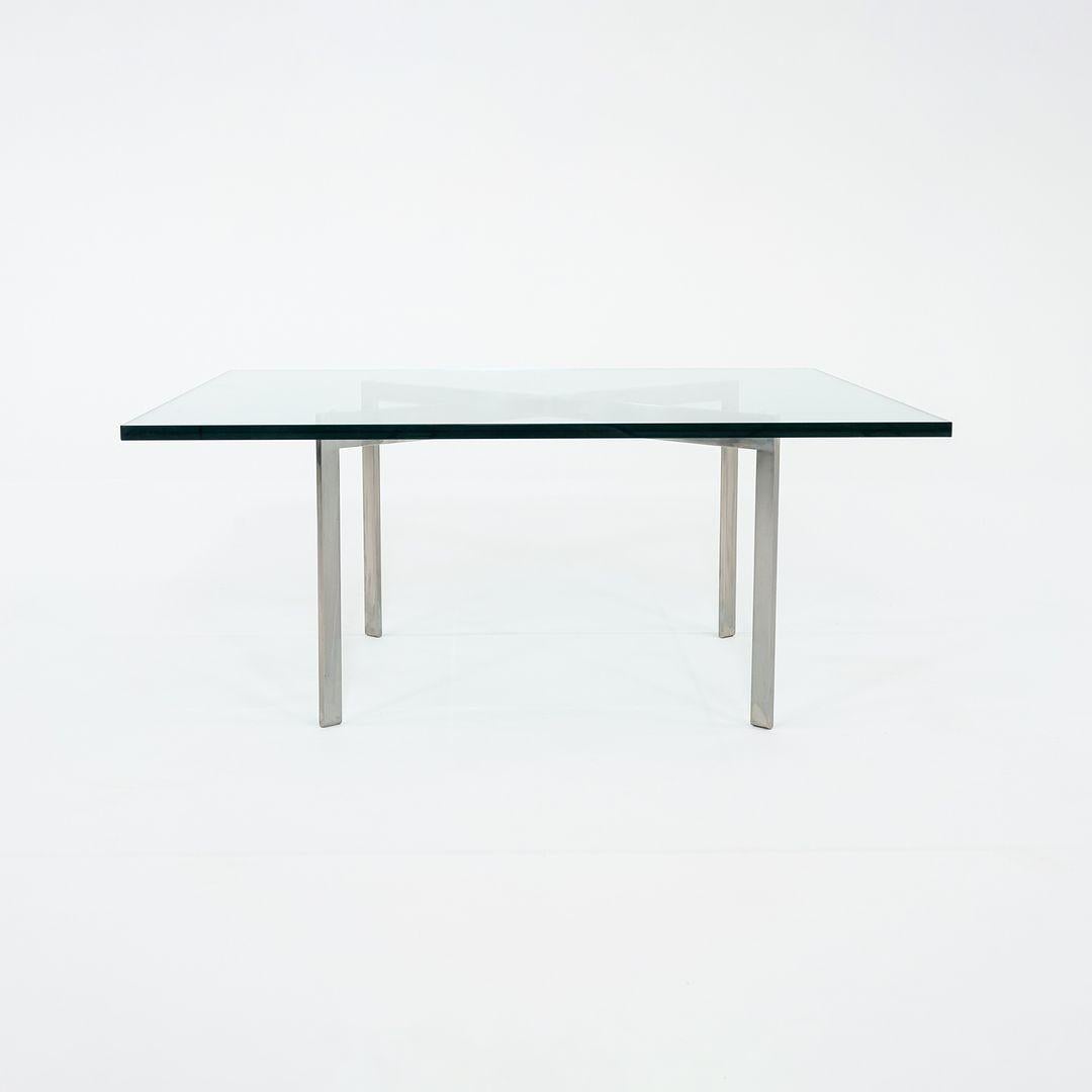 Tavolino Barcelona del 1960 di Mies van der Rohe per Knoll e Gratz Industries In condizioni buone in vendita a Philadelphia, PA