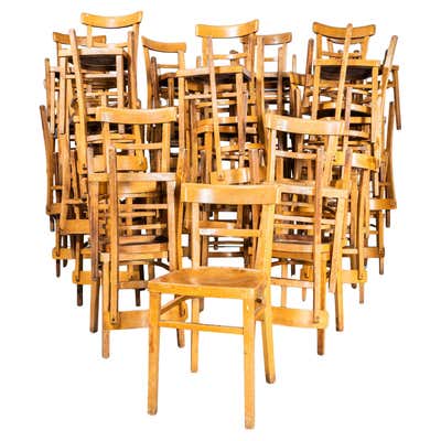 1960's Original Vintage Dining Armchairs - Open Back - Large Quantity ...