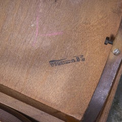 Chaise de salle à manger Baumann des années 1960 en bois cintré classique Stickback, ensemble de six pièces