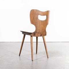 1960's Baumann Bentwood Dart Dining Chair, Set of Six