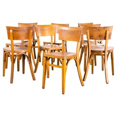 1960s Baumann Deep Back Bistro Dining Chairs - Set of Nine