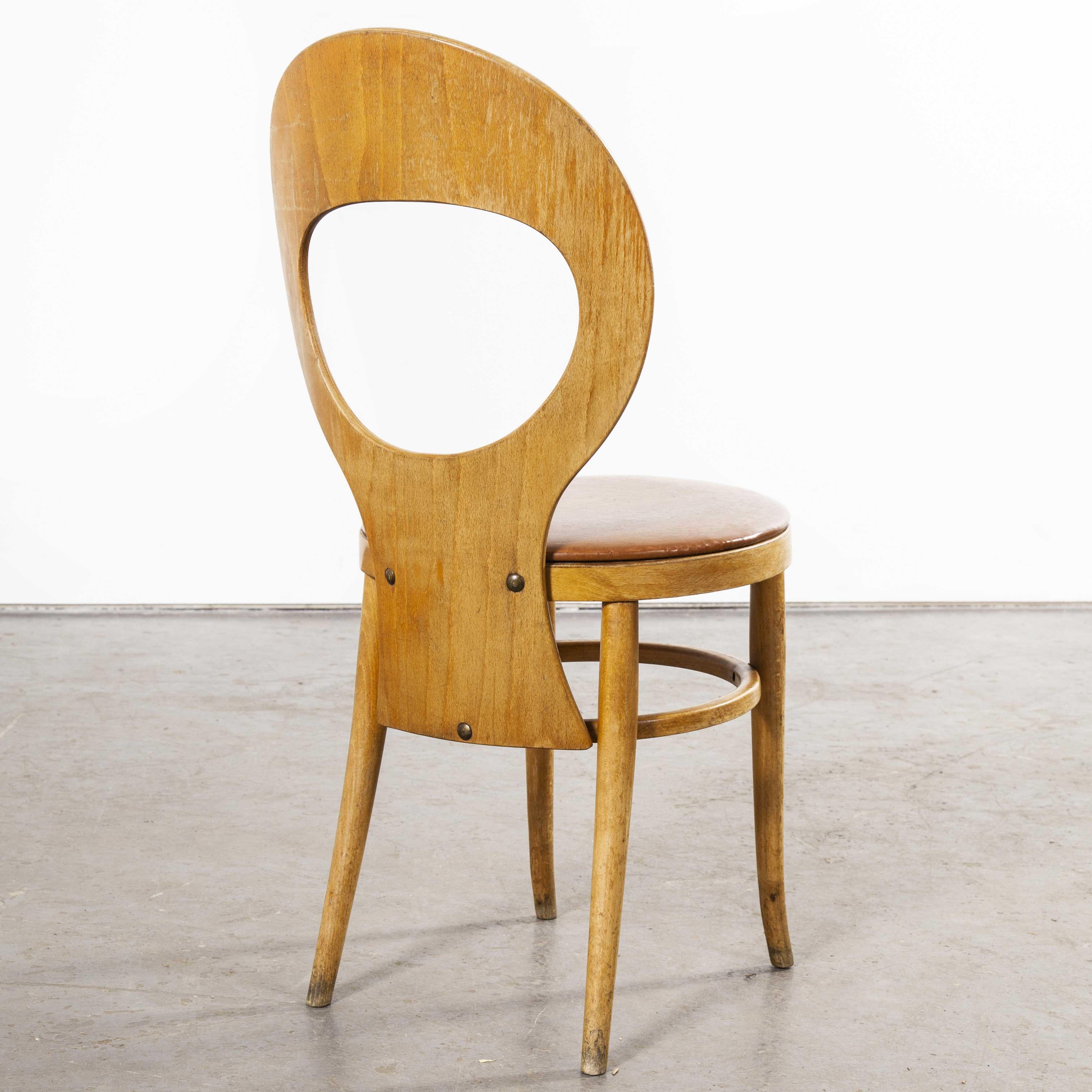 1960s Baumann Dining Chair, Mouette, Set of Six 7
