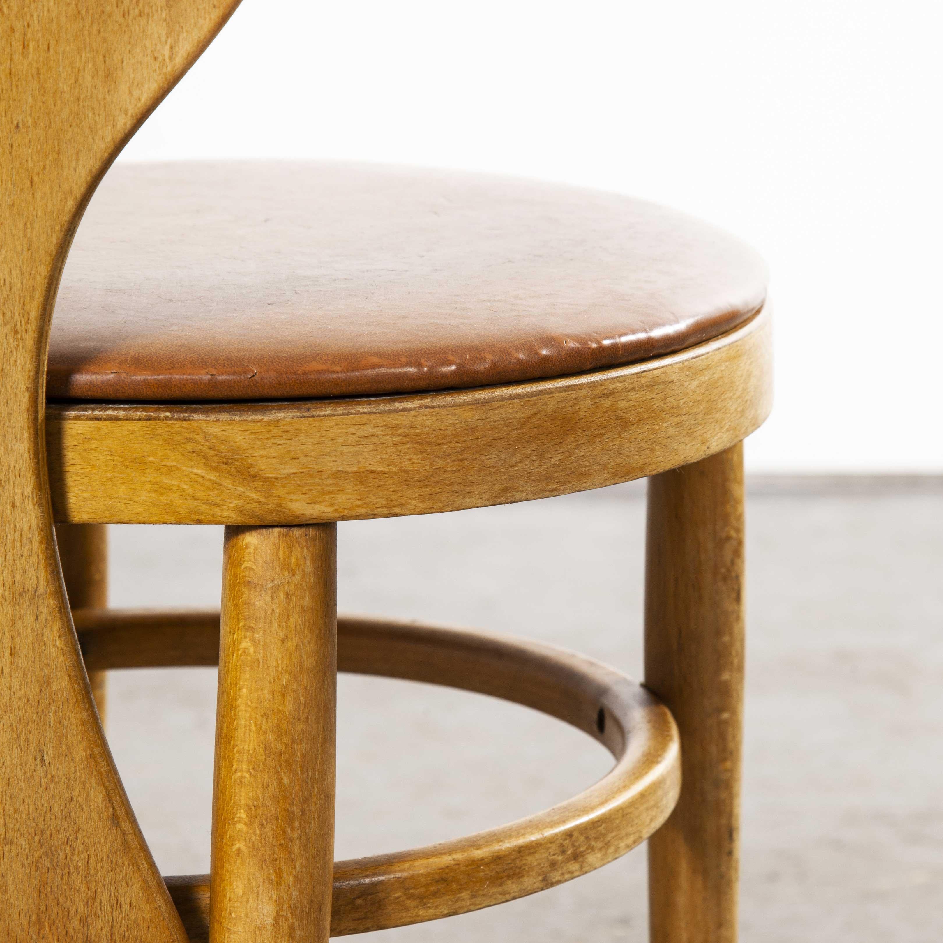 1960s Baumann Dining Chair, Mouette, Set of Six 8
