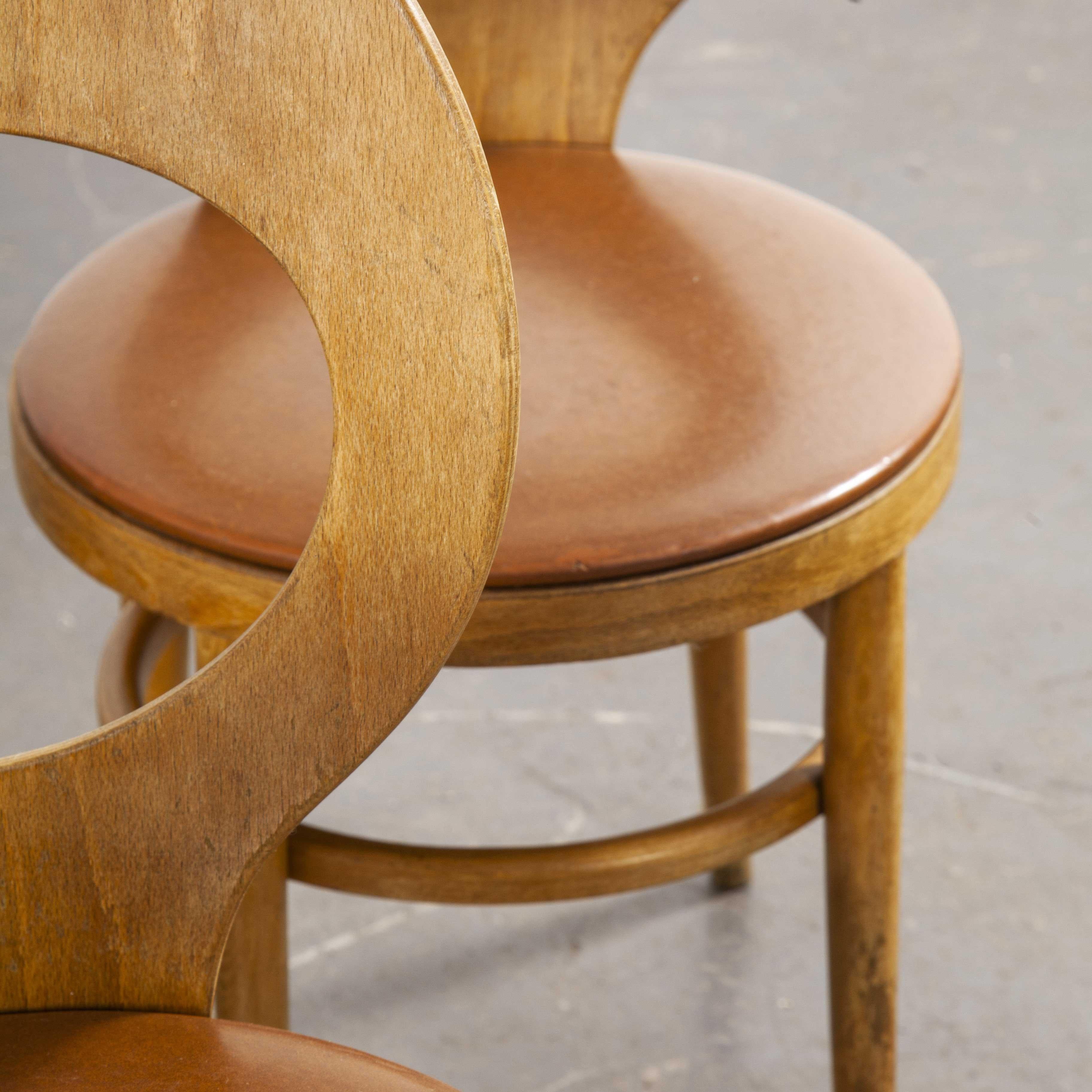 1960s Baumann Dining Chair, Mouette, Set of Six 2