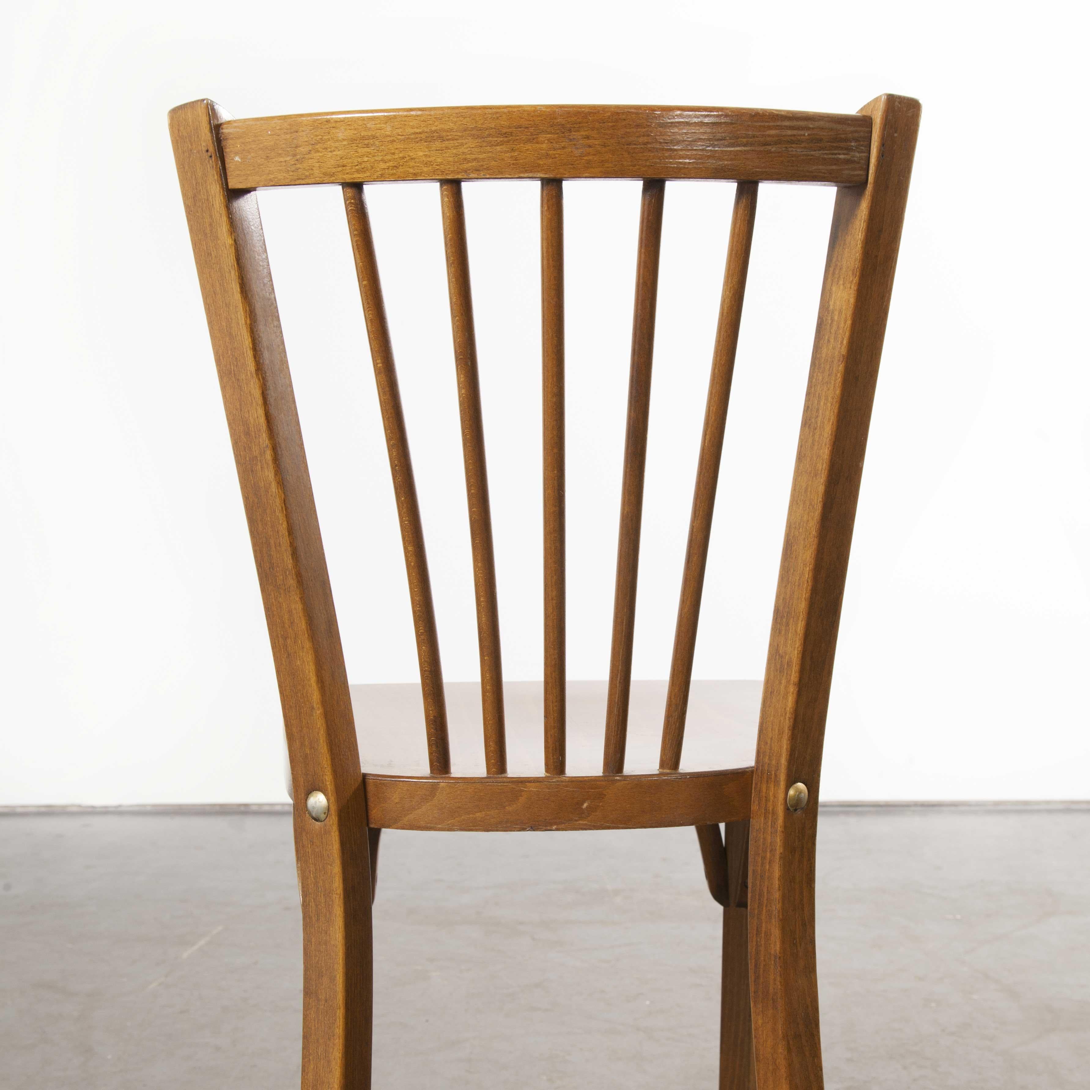 1960's Baumann French Bentwood Classic Bistro Dining Chair - Various Quantities  8