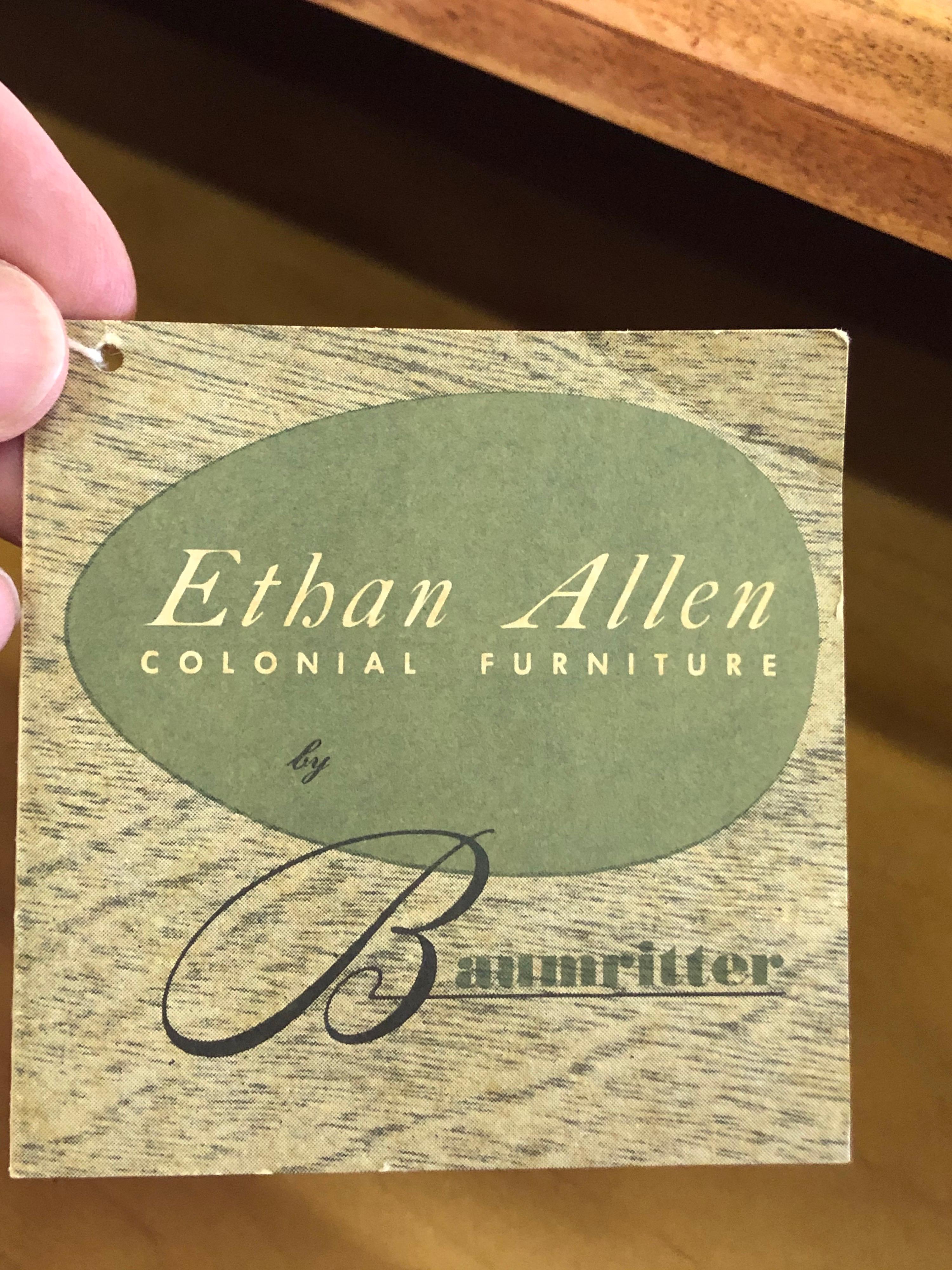 ethan allen baumritter dresser