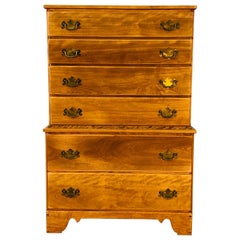 Retro 1960s Baumritter Maple Wood Tall Dresser