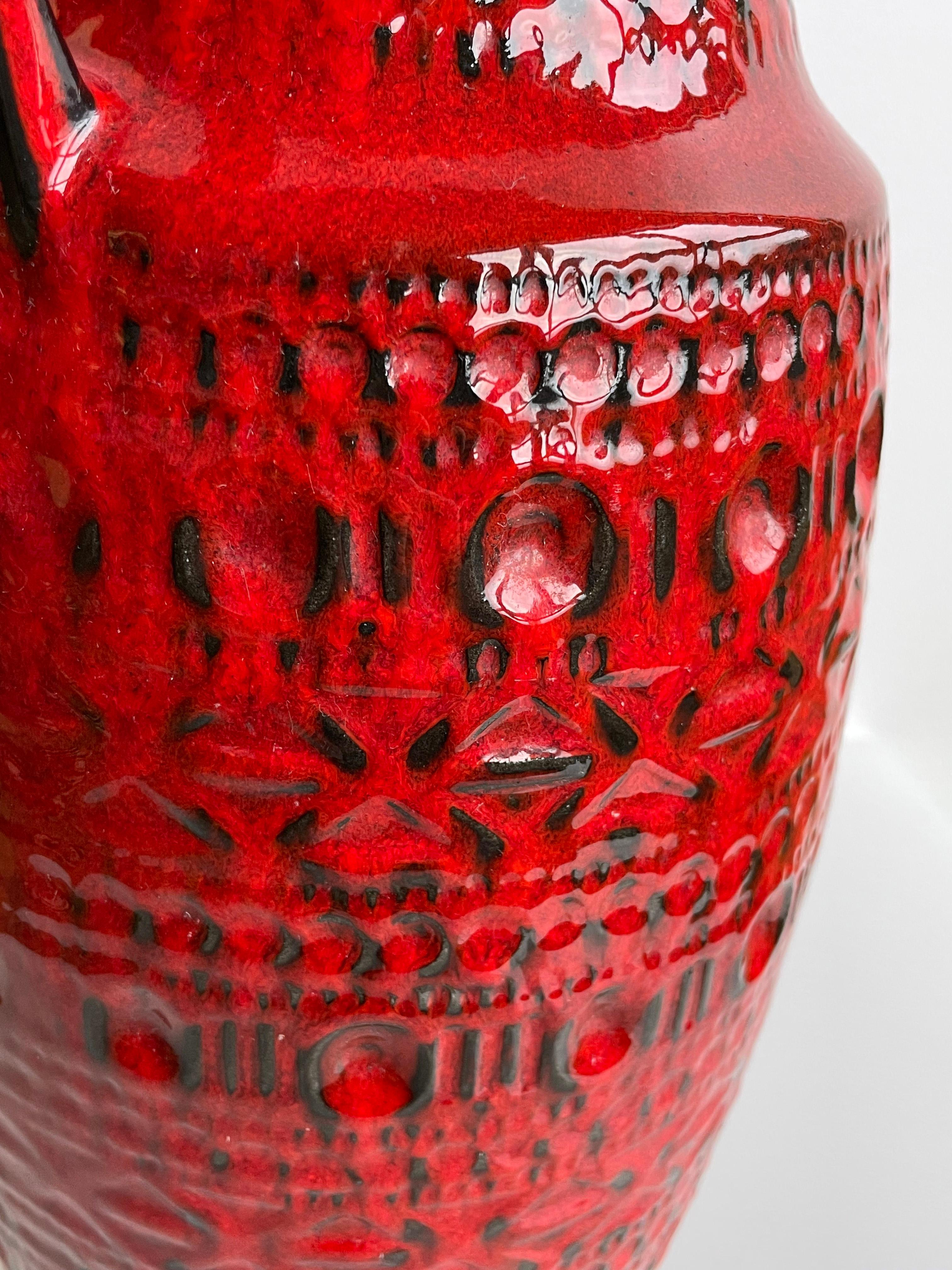 Bodo Mans-Vase für Bay Keramik, Westdeutschland, ca. 1970 im Angebot 3