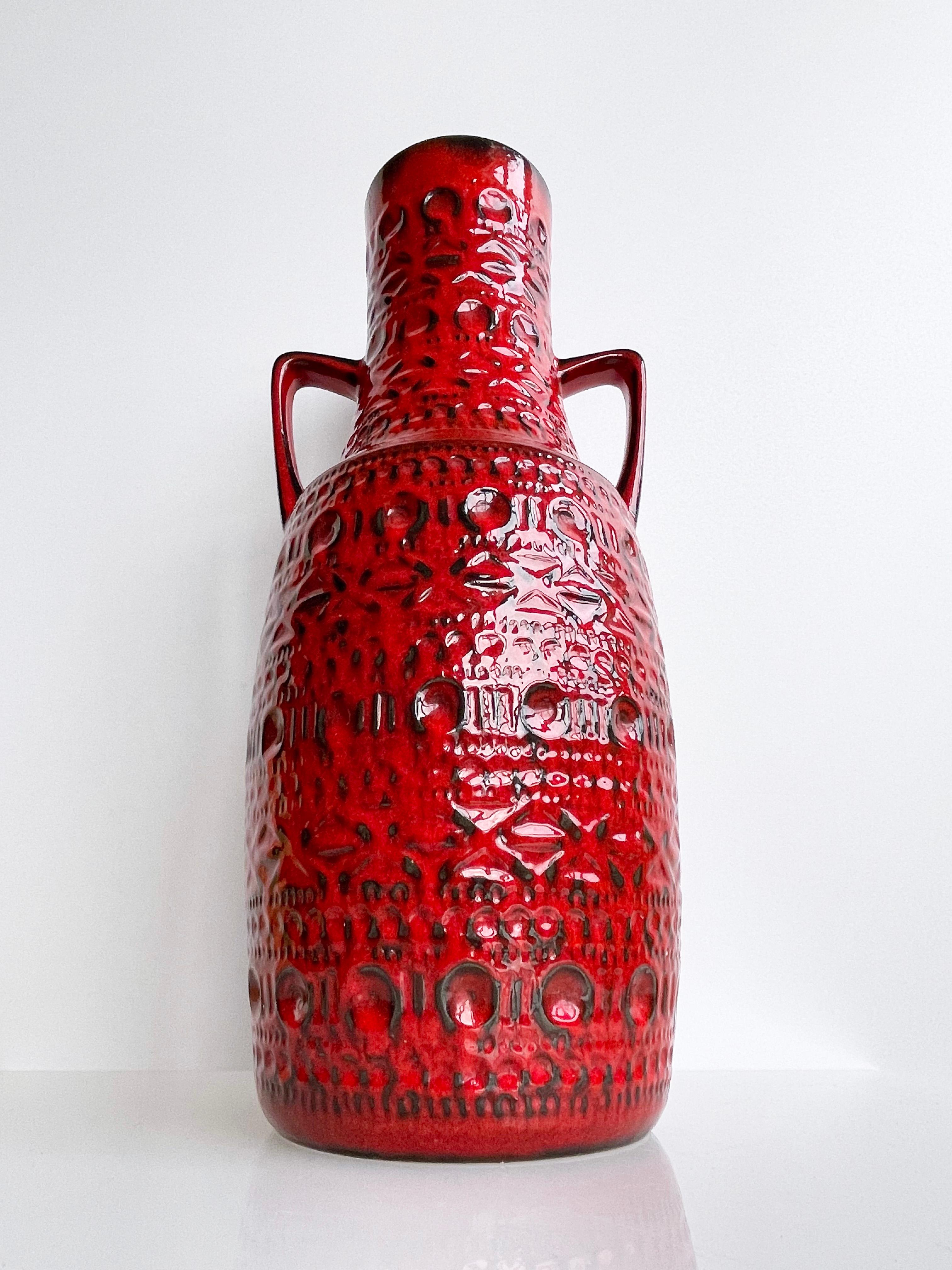 Bodo Mans Vase for Bay Keramik, West Germany ca. 1970 For Sale 1