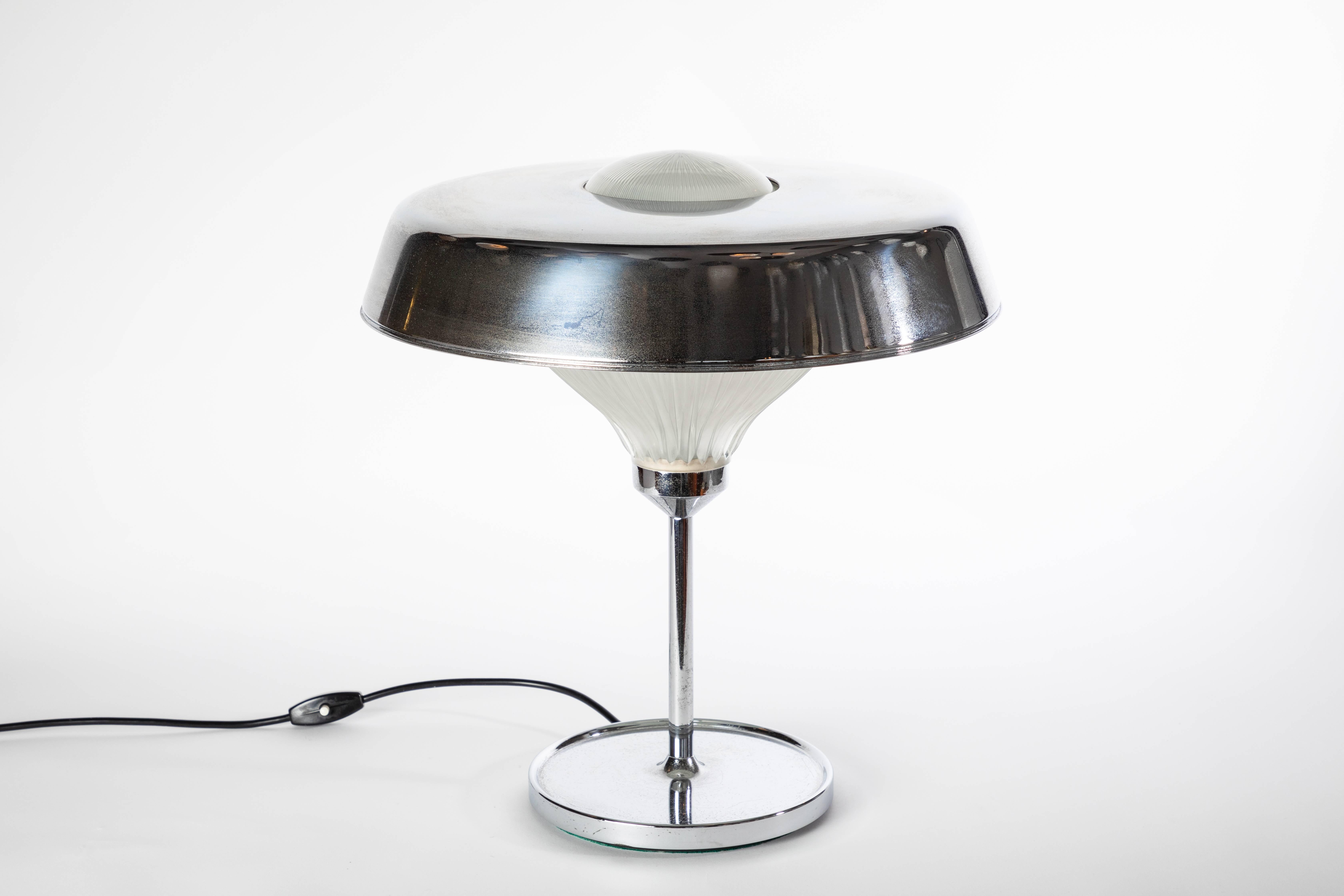 Italian 1960s B.B.P.R 'Ro' Table Lamp for Artemide