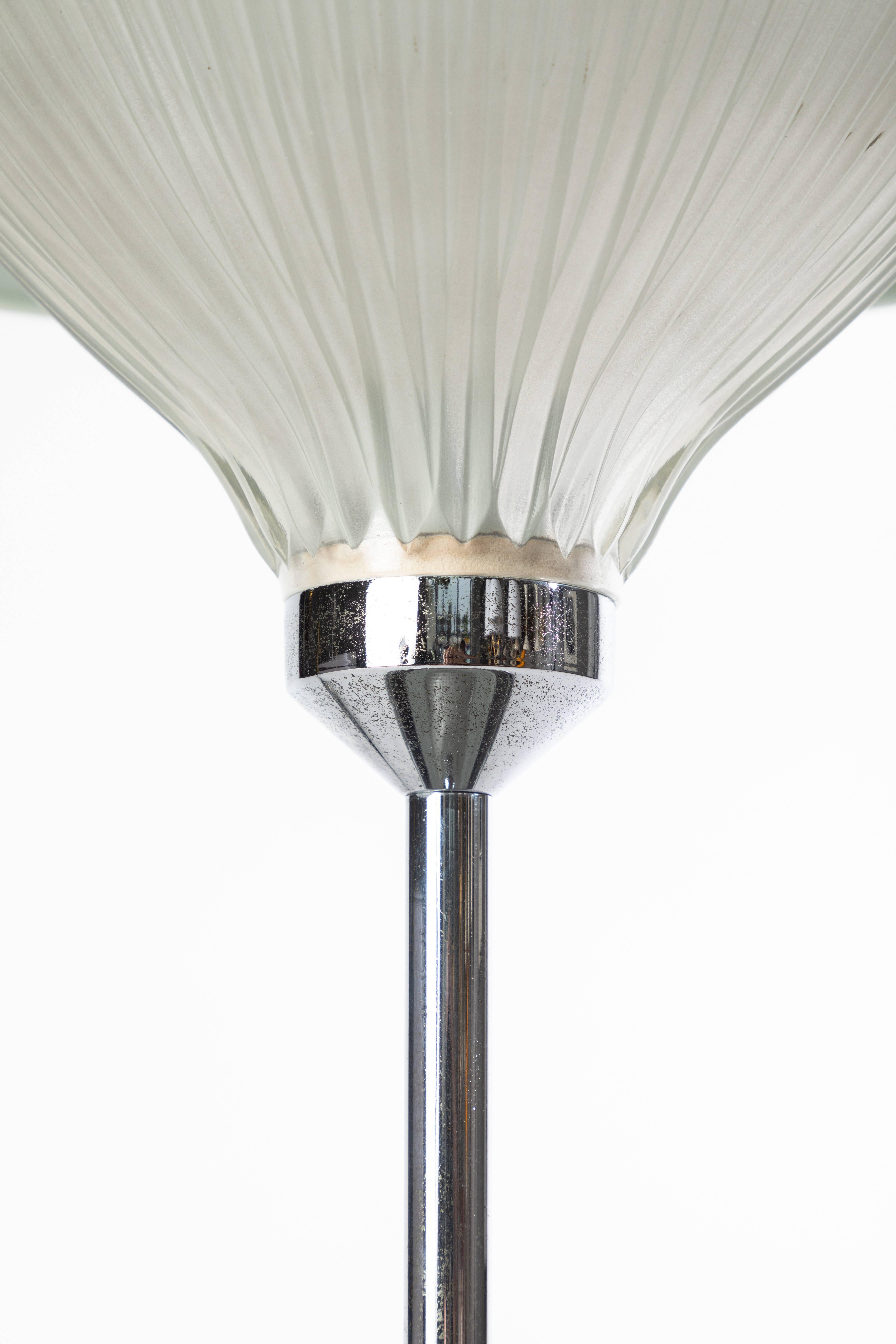 Glass 1960s B.B.P.R 'Ro' Table Lamp for Artemide