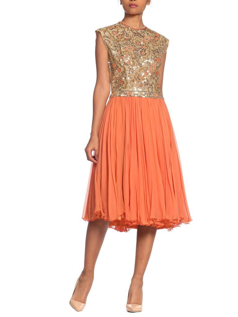 orange tangerine dress