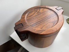 1960's beautiful Danish mid century icebucket by Birgit Krogh for Woodline