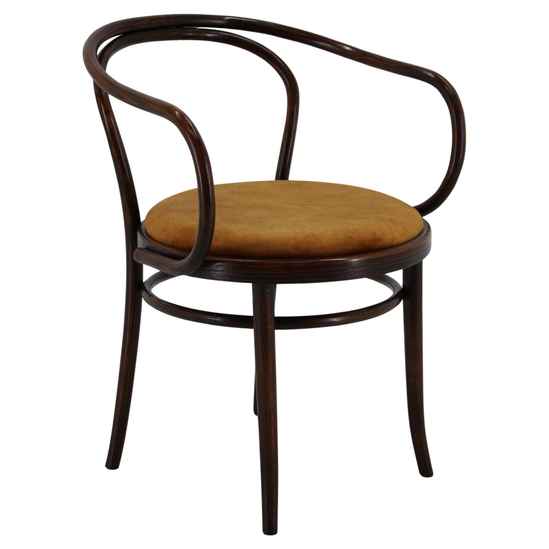 1960s Beech Armchair by TON, Czechoslovakia