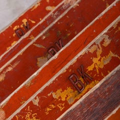 1960's Beech Folding Chairs - Good Quantities Available - (Model 2180)
