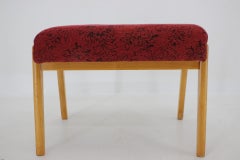 1960s Beech Stool, Czechoslovakia