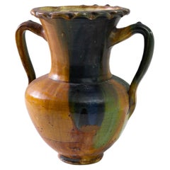 Retro 1960s Belgian Ceramic Vase