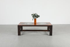 Table basse en céramique belge des années 1960 par J. Belarti