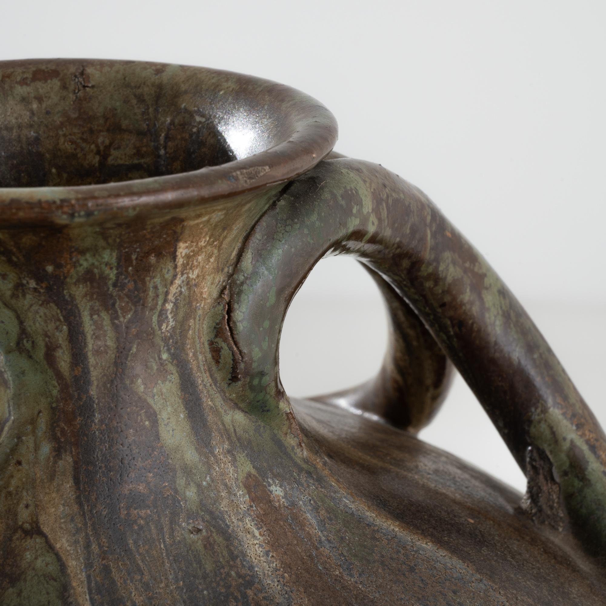 1960s Belgian Studio Pottery Vase 2