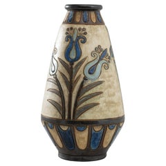 1960s Belgian Studio Pottery Vase
