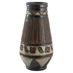 1960er Jahre Belgische Studio-Keramik-Vase