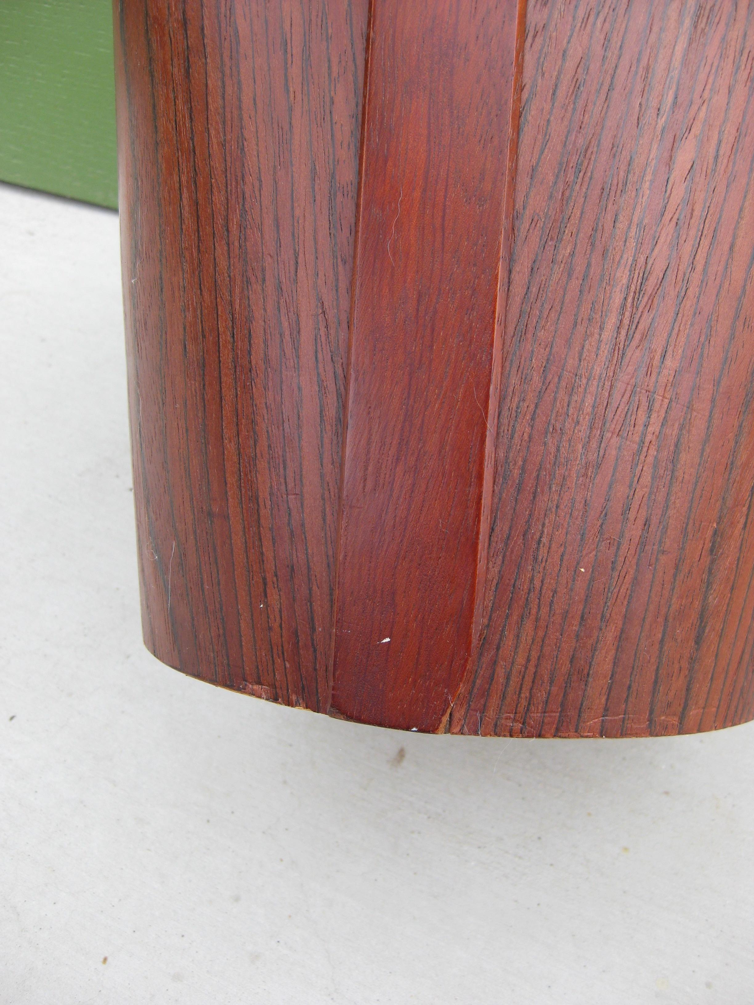 Beni Mobler Danish Modern Rosewood Waste Basket Trash Can Denmark des années 1960 en vente 7