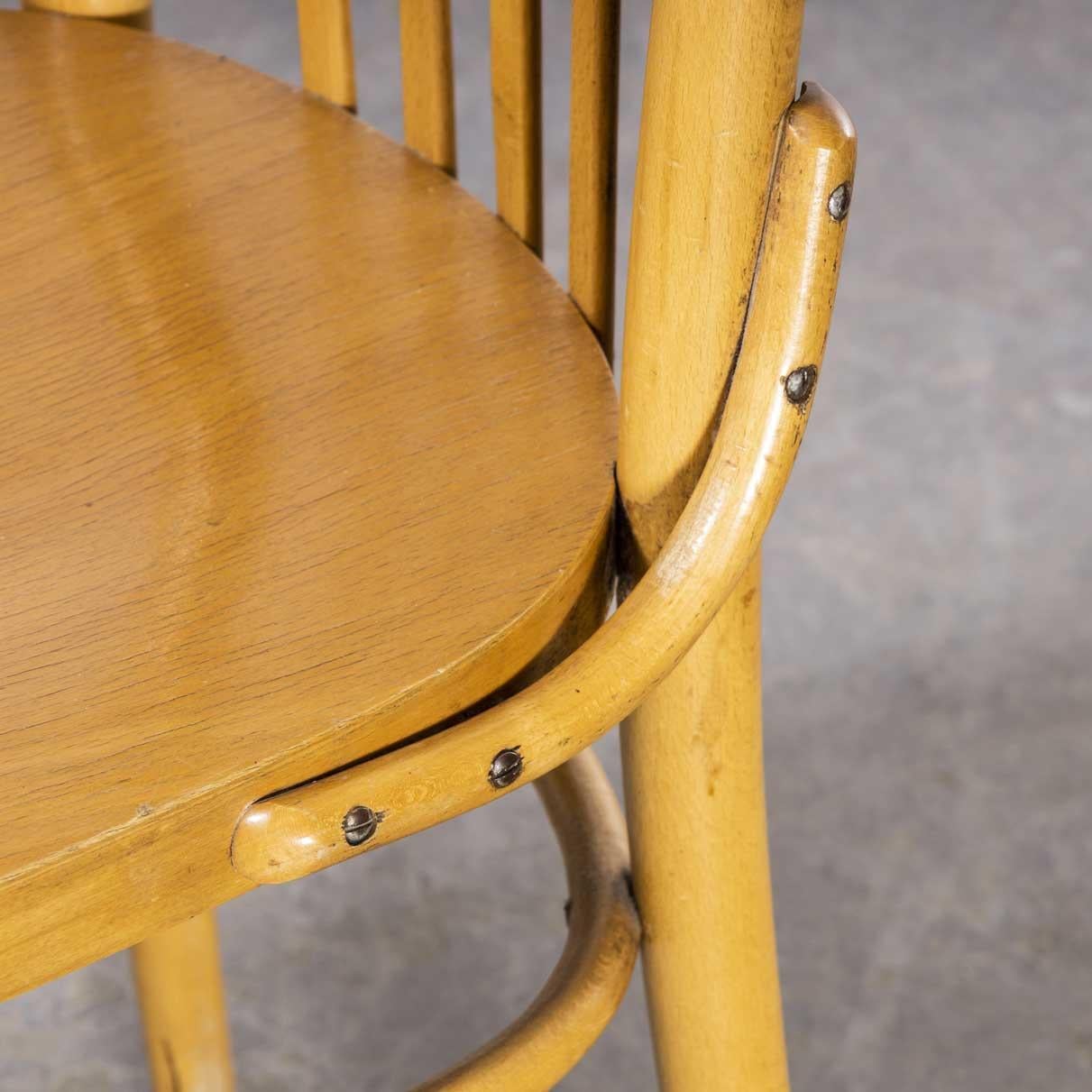 Mid-20th Century 1960's Bentwood Dining Chair By Ton -  Various Quantities Available For Sale
