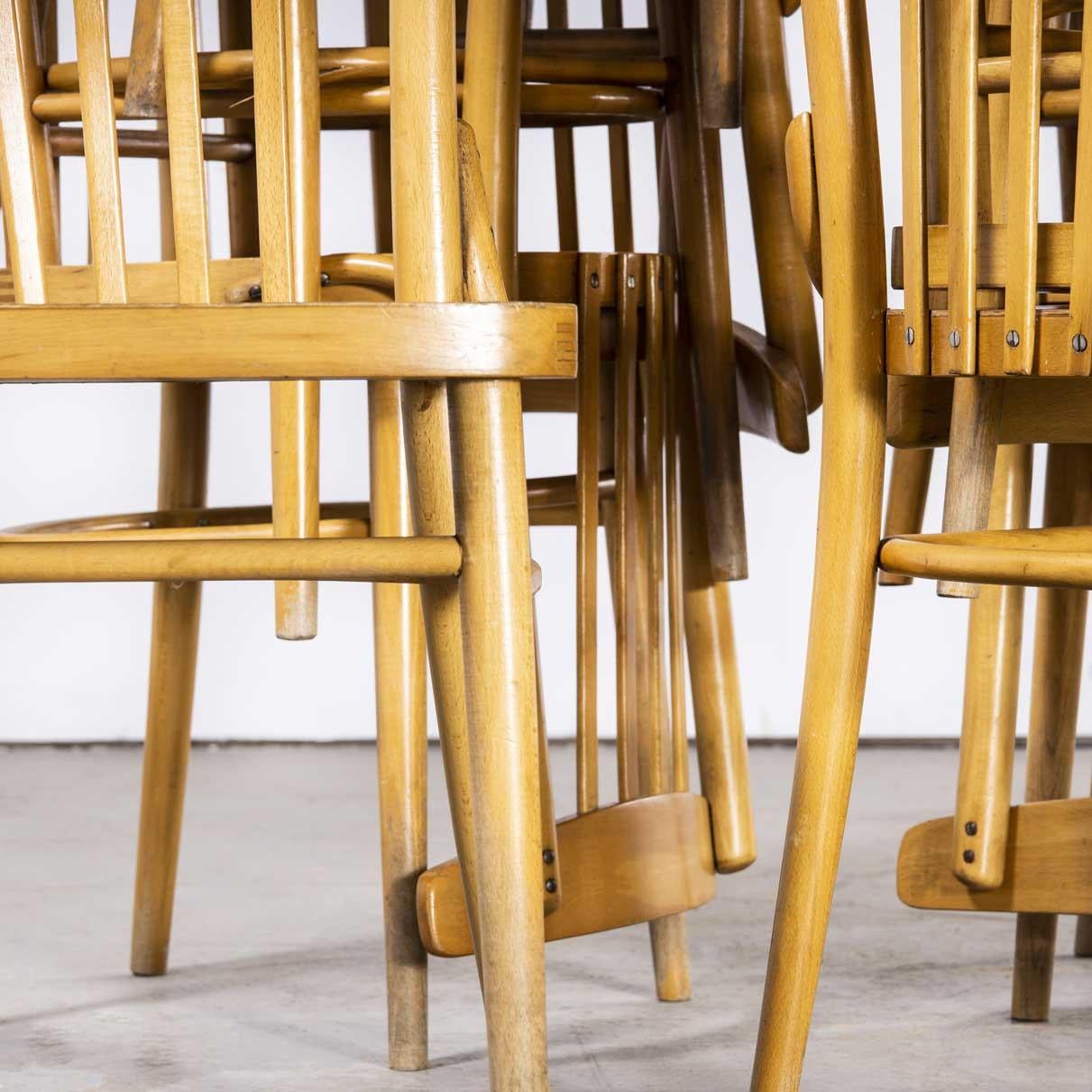 1960's Bentwood Dining Chair By Ton -  Various Quantities Available For Sale 3