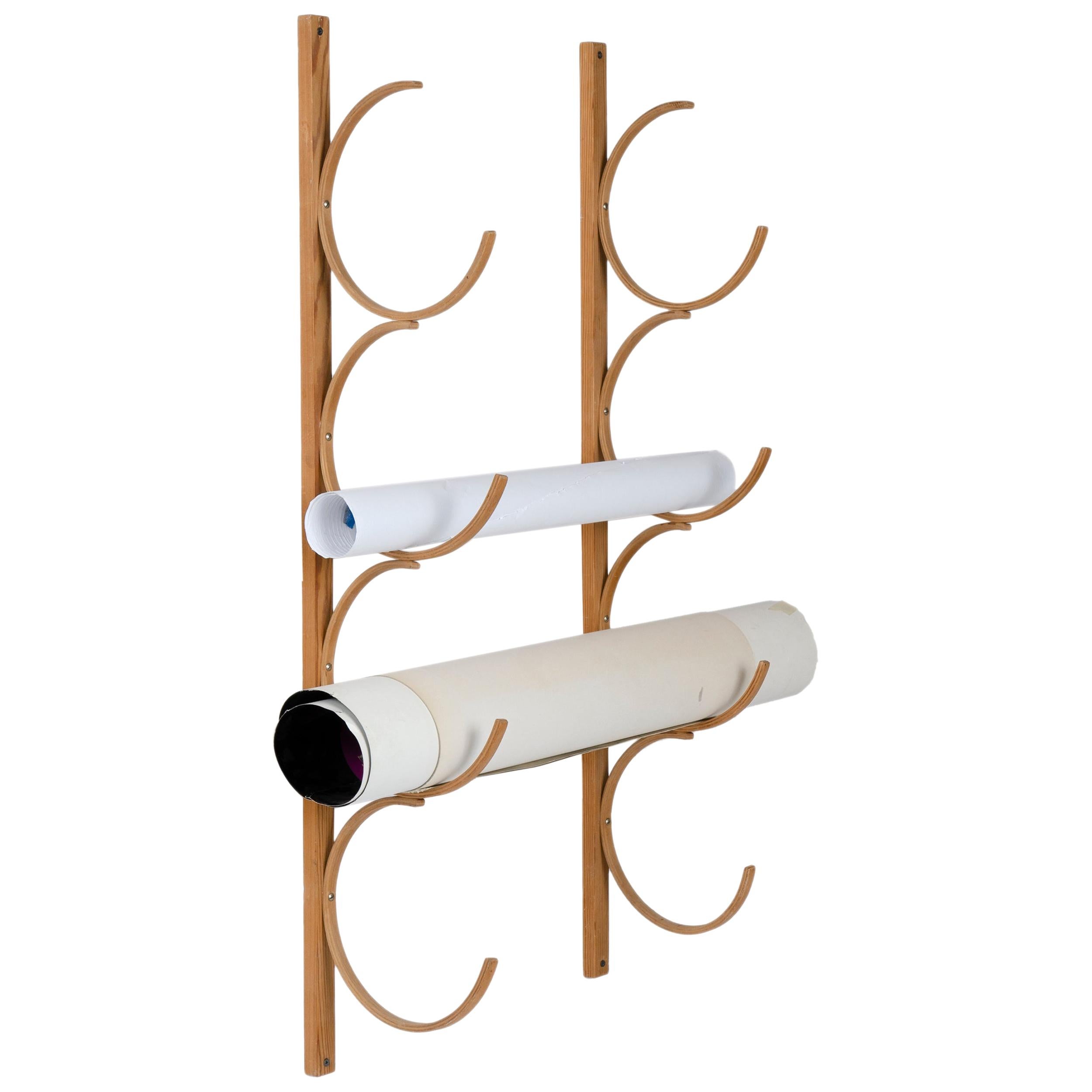 1960s Bentwood Drawing Rack by Alvar Aalto for Artek For Sale