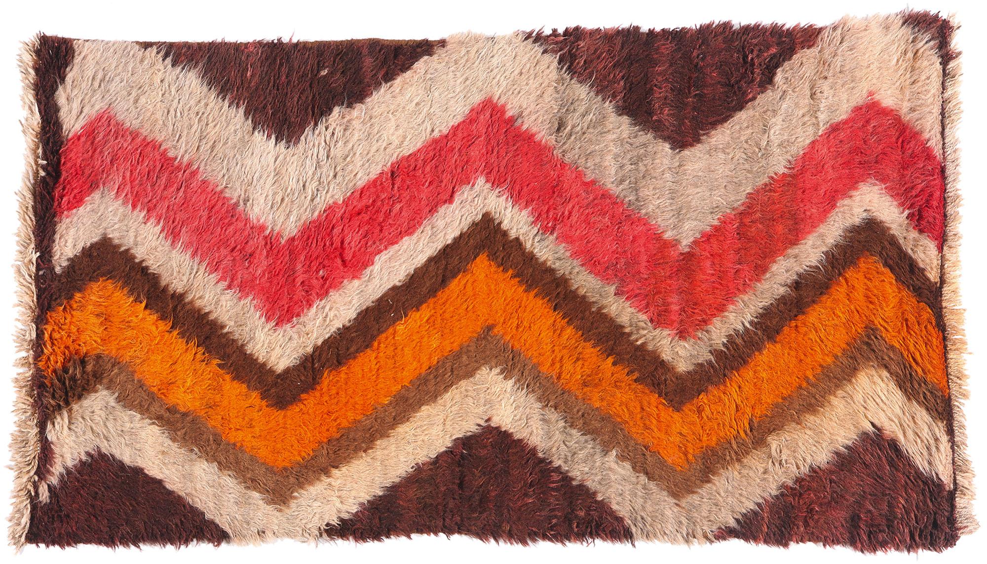Alfombra Bereber Boujad Marroquí de 1960 con Estilo Moderno en venta 4
