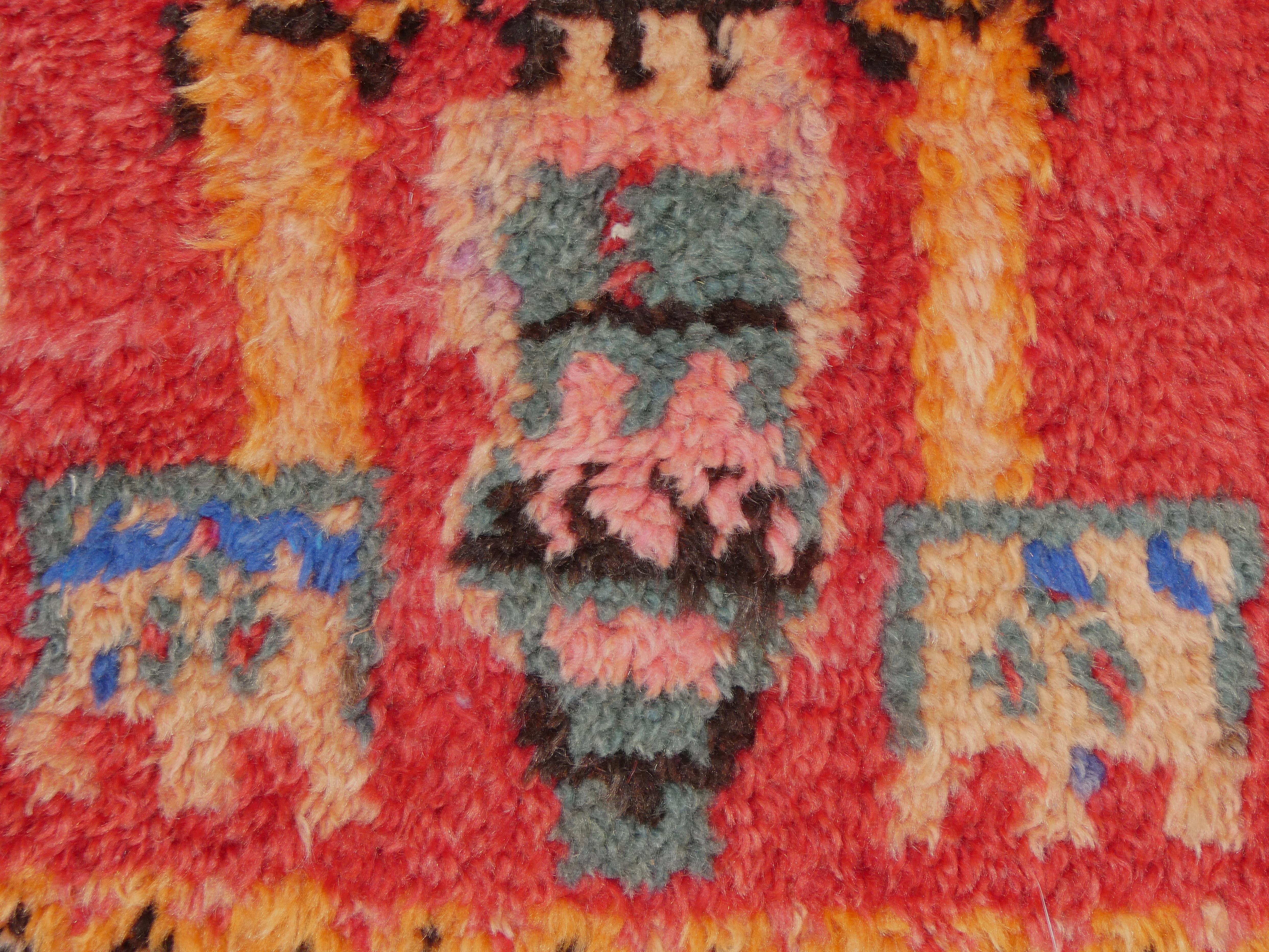 Tappeto berbero Taznakht del 1960 2'11 x 4'5 in vendita 2