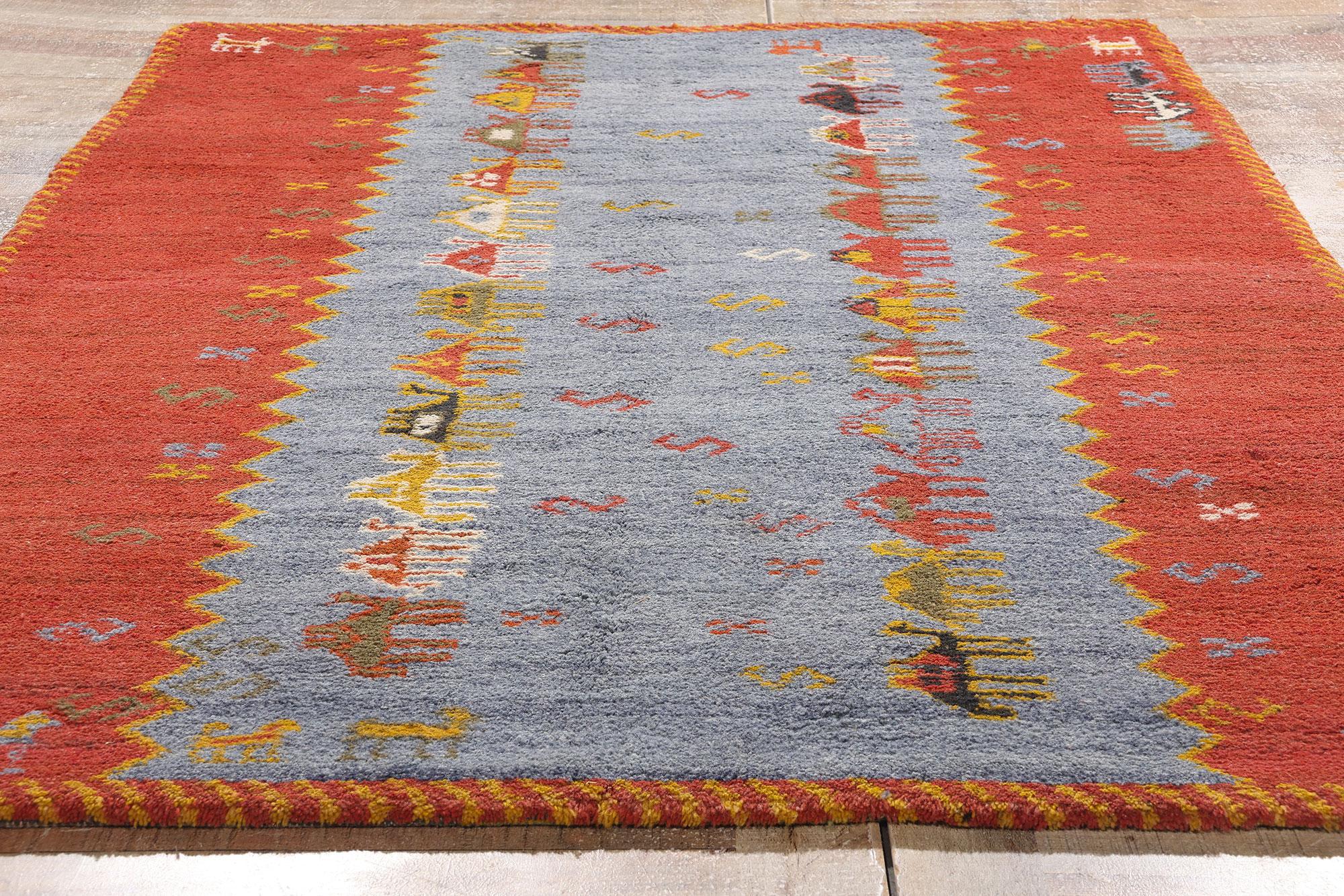 Tapis marocain Tikdift Zanagah des années 1960 en vente 3