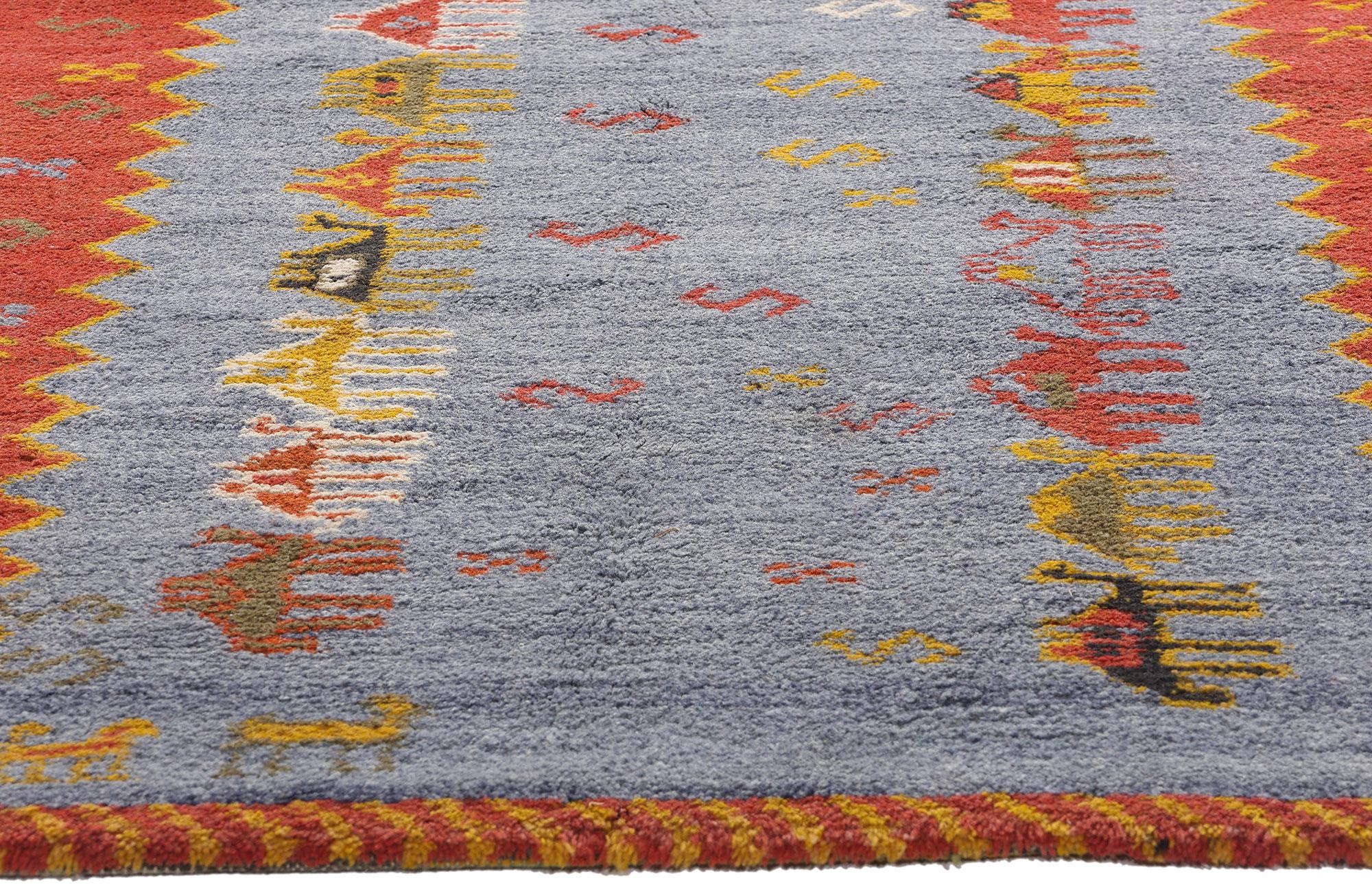 Marocain Tapis marocain Tikdift Zanagah des années 1960 en vente