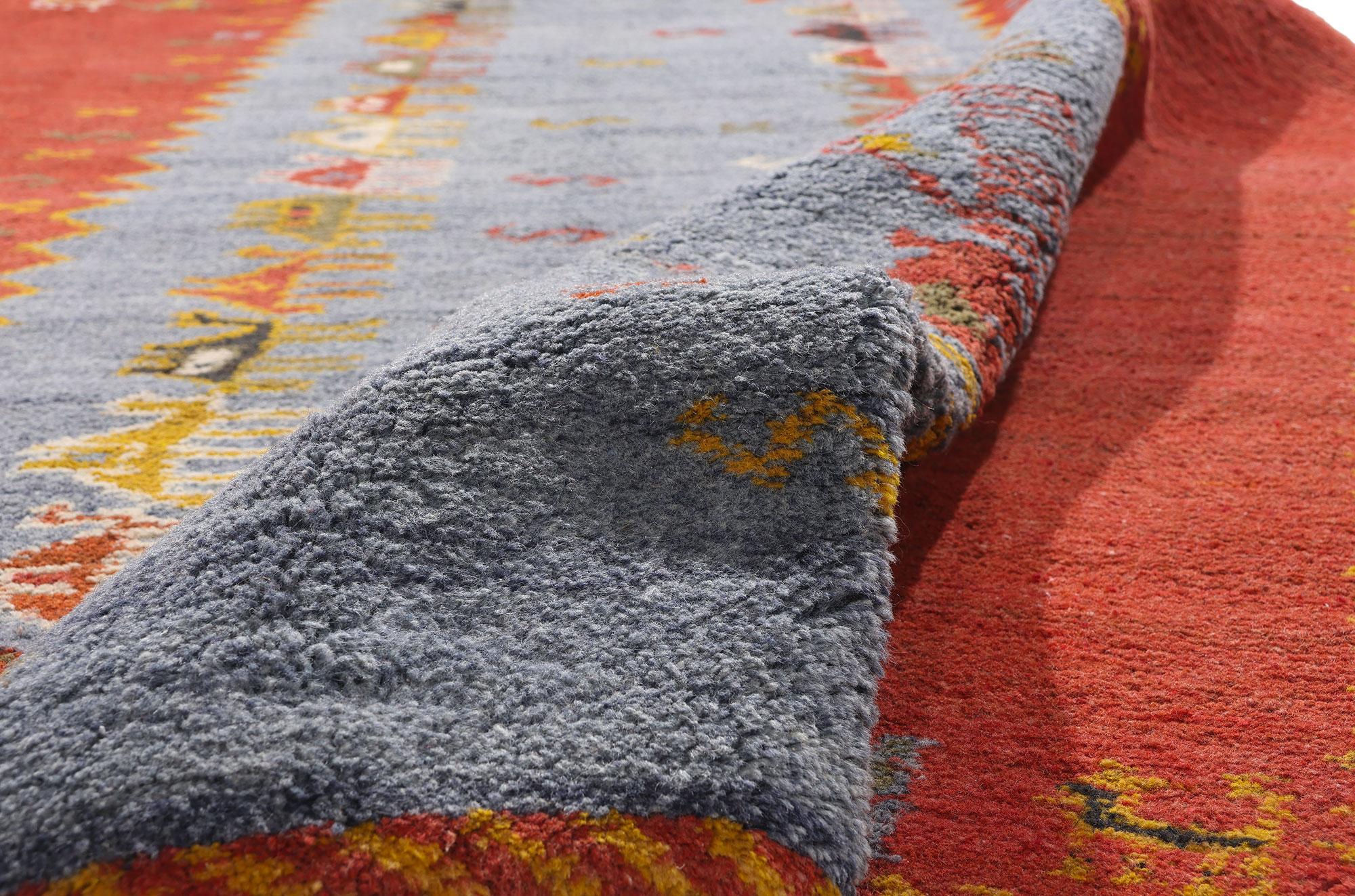 20ième siècle Tapis marocain Tikdift Zanagah des années 1960 en vente