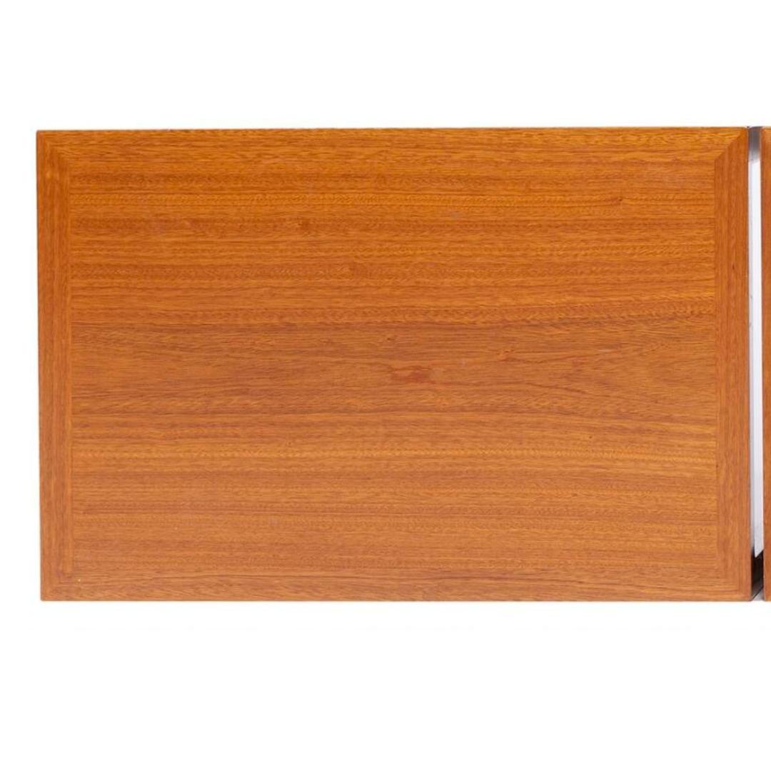 1960 Bernt Peterson, 3 grandes mesas auxiliares de madera dura, fabricadas por Rud Rasmussen Escandinavo moderno en venta