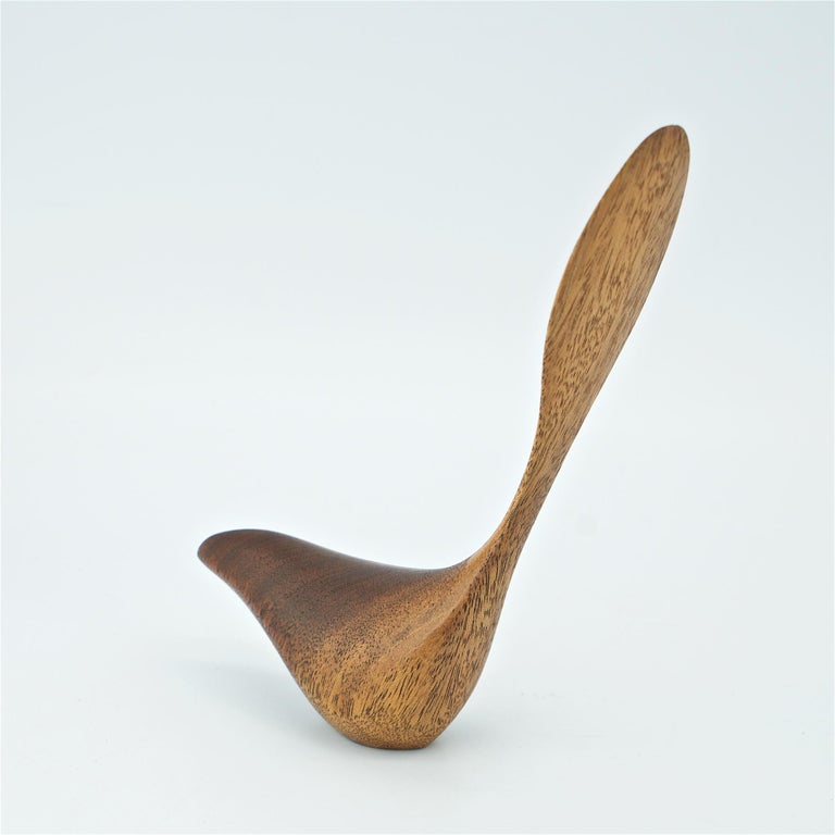 Mid-20th Century 1960s Bissilon Bird Sculpture by Emil Emilan Rare Self-Standing Mid-Century Icon For Sale