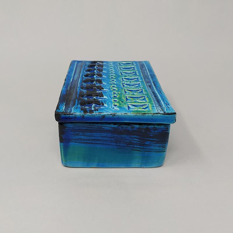 Mid-20th Century 1960s Bitossi Box in Ceramic by Aldo Londi 