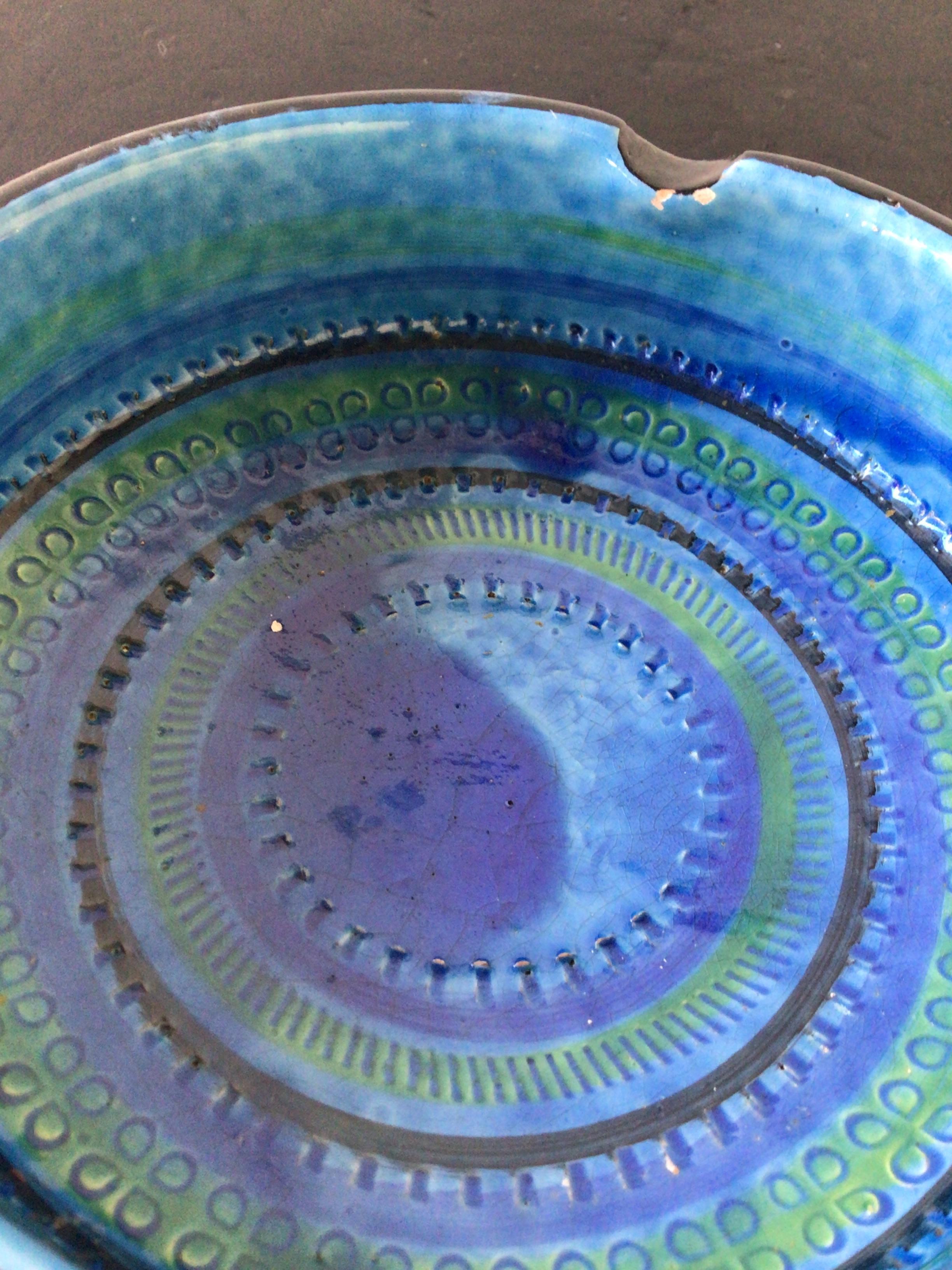 1960s Bitossi Ceramic Ashtray For Sale 2