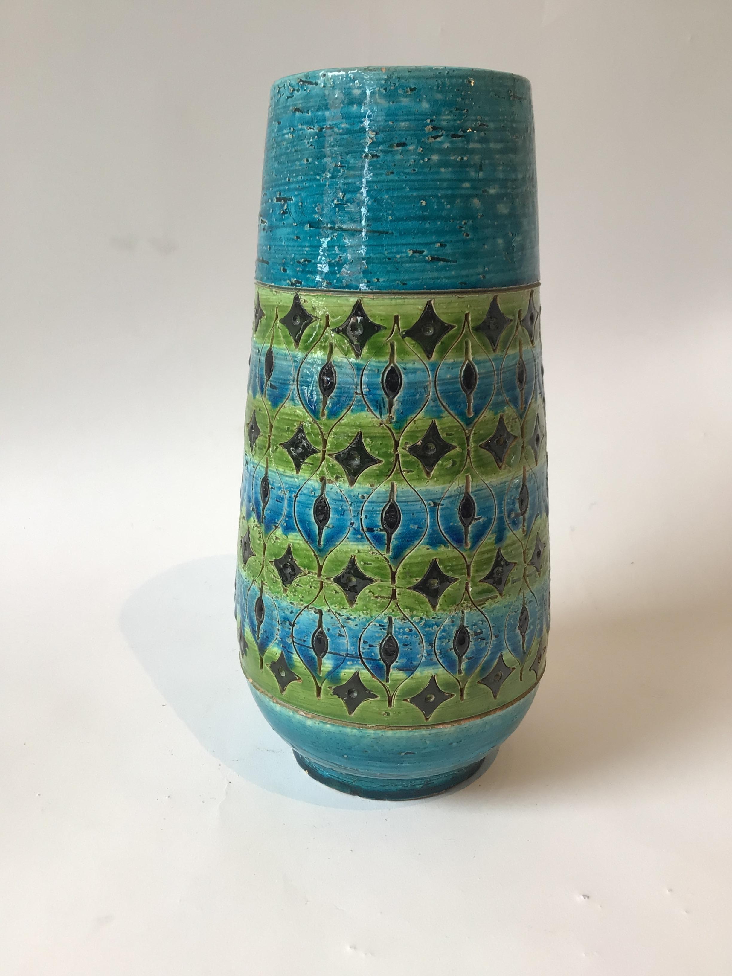 1960s Bitossi Vase In Good Condition For Sale In Tarrytown, NY