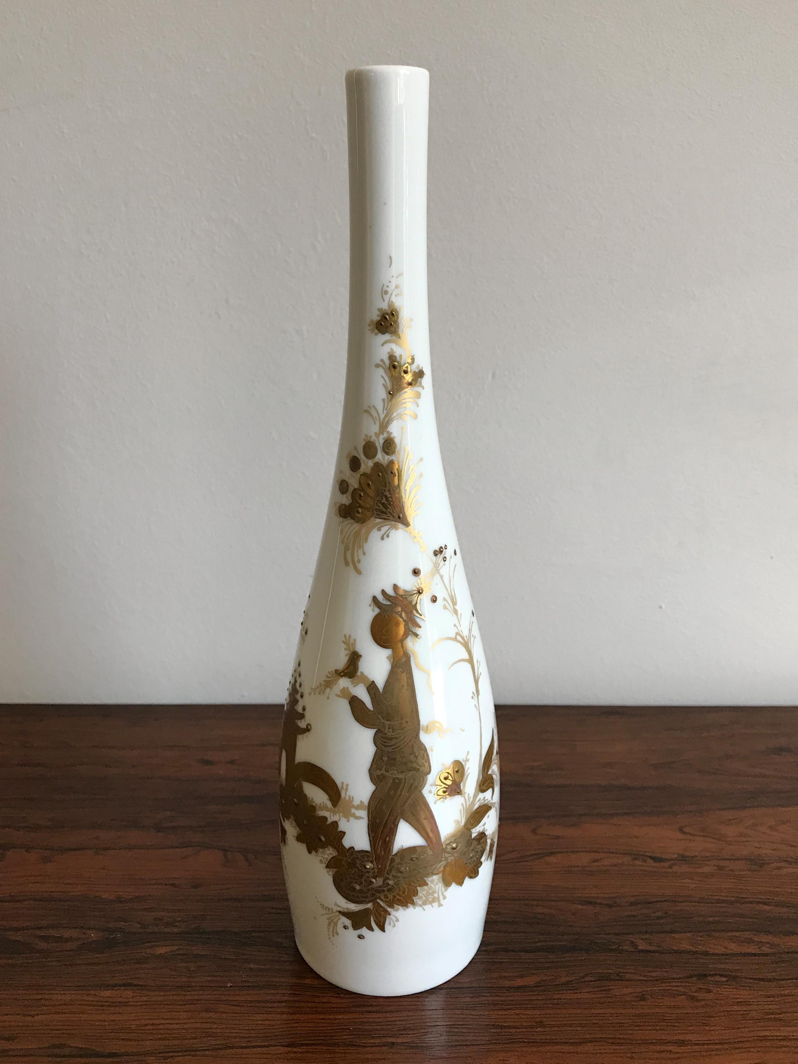 Mid-20th Century 1960s Bjorn Wiinblad Porcelain Vases Set for Rosenthal Studio Linie
