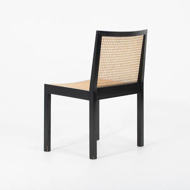 Wood 1960s Black Lacquered Bankstuhl Chairs by Willy Guhl for Stendig, Set of 6 For Sale